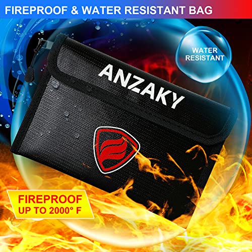 Photo Picture Frame Diversion Safe With Fireproof & Waterproof Money Bag, Valuable Safe Storage, Home Security Safe, Anzaky Mini Safe Box With Hidden Compartment To Shield Your Money, Cash, 5"X7" #TOP4