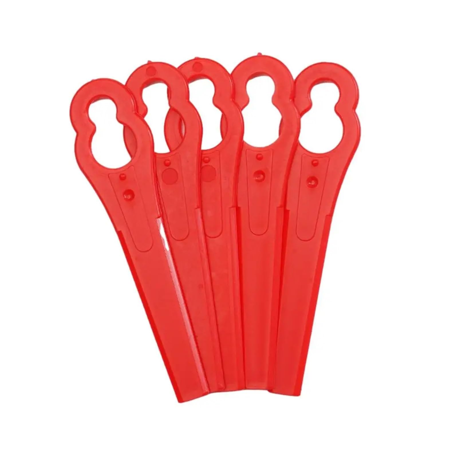 Pièces de rechange pour tondeuse à gazon sans fil et lames en plastique rouge