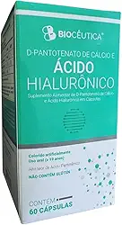 Ácido Hialurônico D-pantotenato de Cálcio 60 Cápsulas Bio Instinto Bioceutica