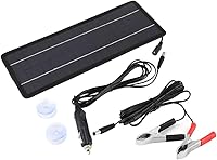 Vista 1 de Greensen Cargador de panel solar de 12 V, panel monocristalino para automóvil, camión, autocaravana, barcos, autocaravana