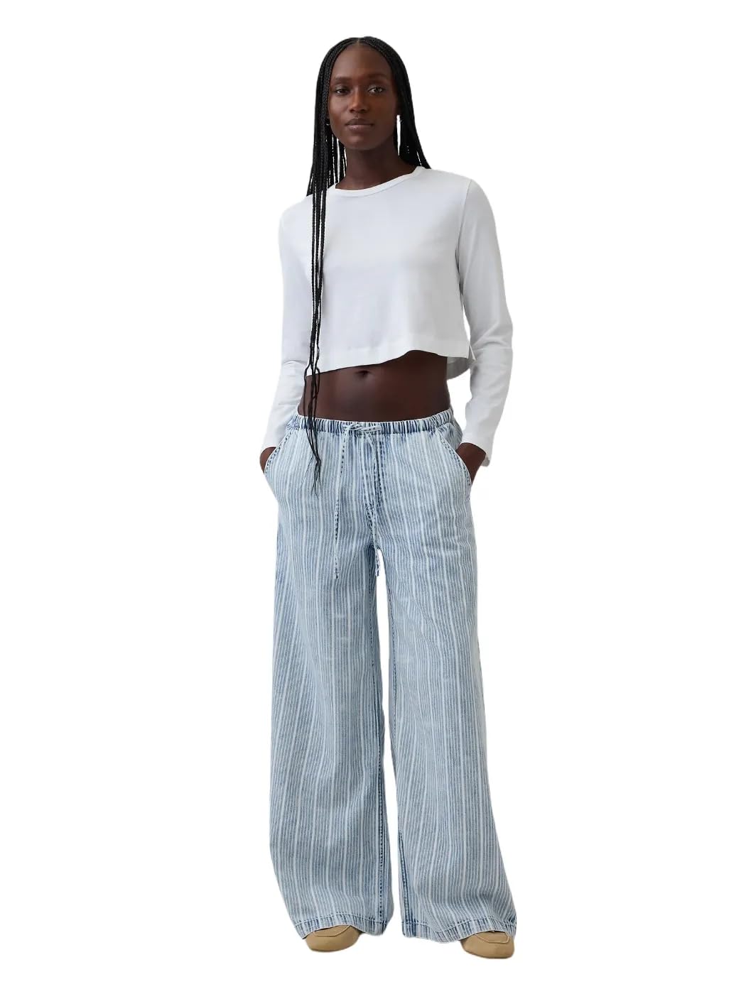Photo 1 of GAP Women's Pull-On Baggy Denim Jeans