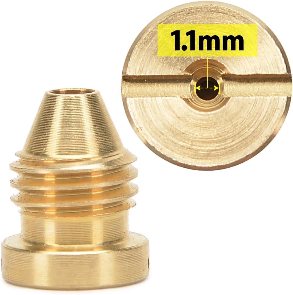 MJJC Foam Cannon Orifice Nozzle (1.1mm Orifice Nozzle for under 1595 PSI pressure washer)