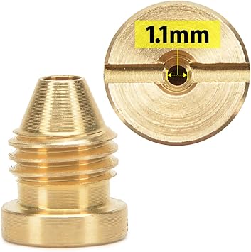 MJJC Foam Cannon Orifice Nozzle 1.1mm Orifice Nozzle for under 1595 PSI pressure washer
