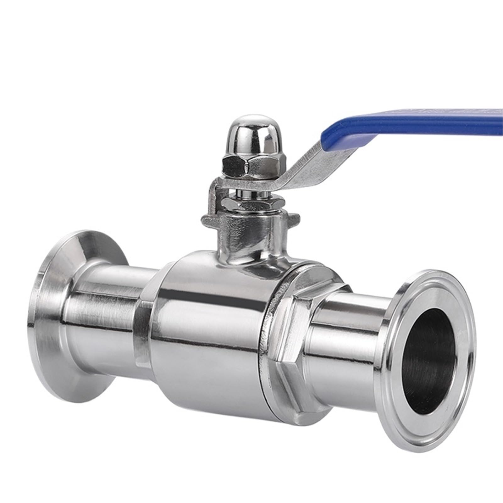 Vanne à bille Tri Clamp 38 mm inox 304 anti-fuite pour micro-brasserie