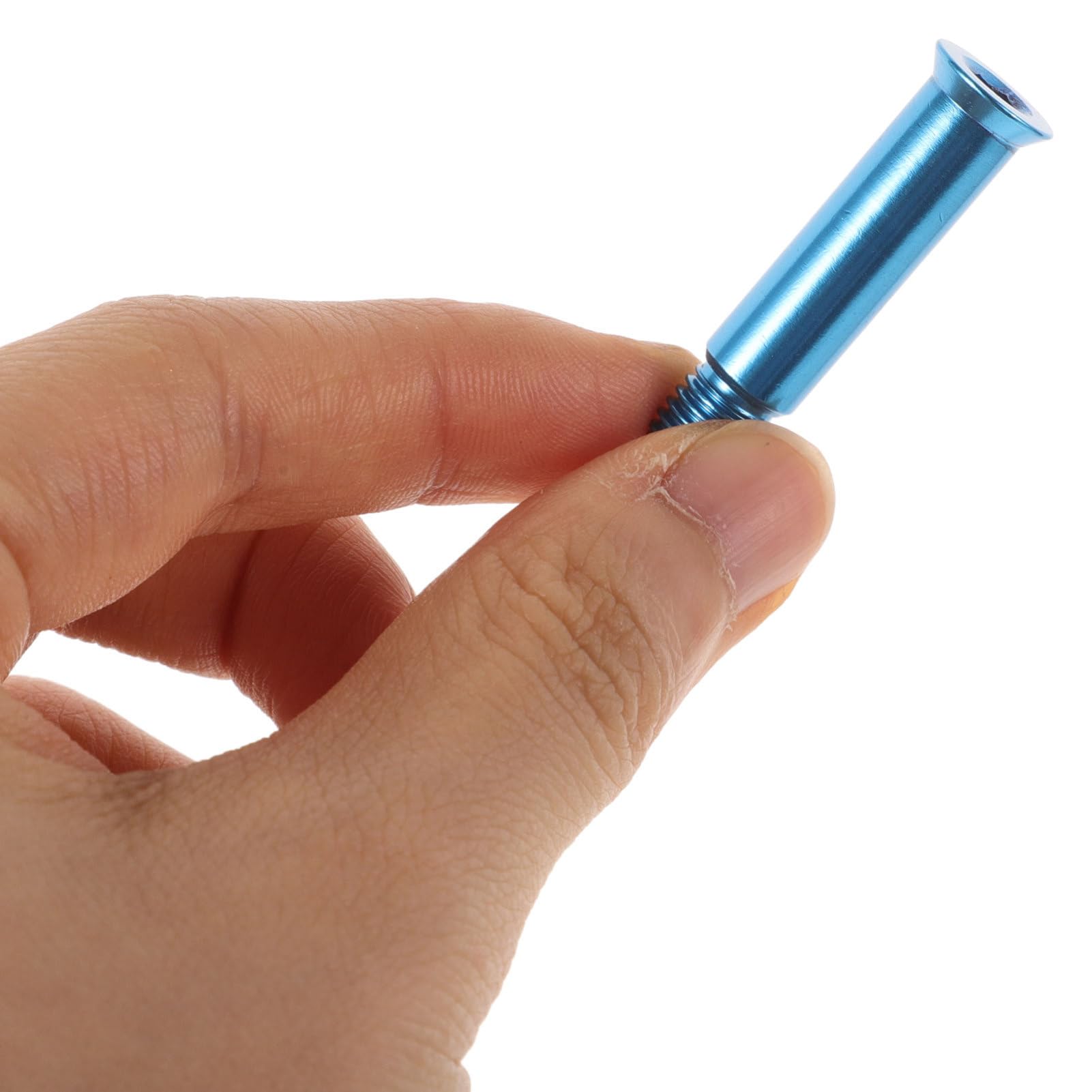 KOMBIUDA 8pcs Roller Skate Axle Screw Kit Inline Skates Bearings Screws Skating Shoes Repair Alloy Material