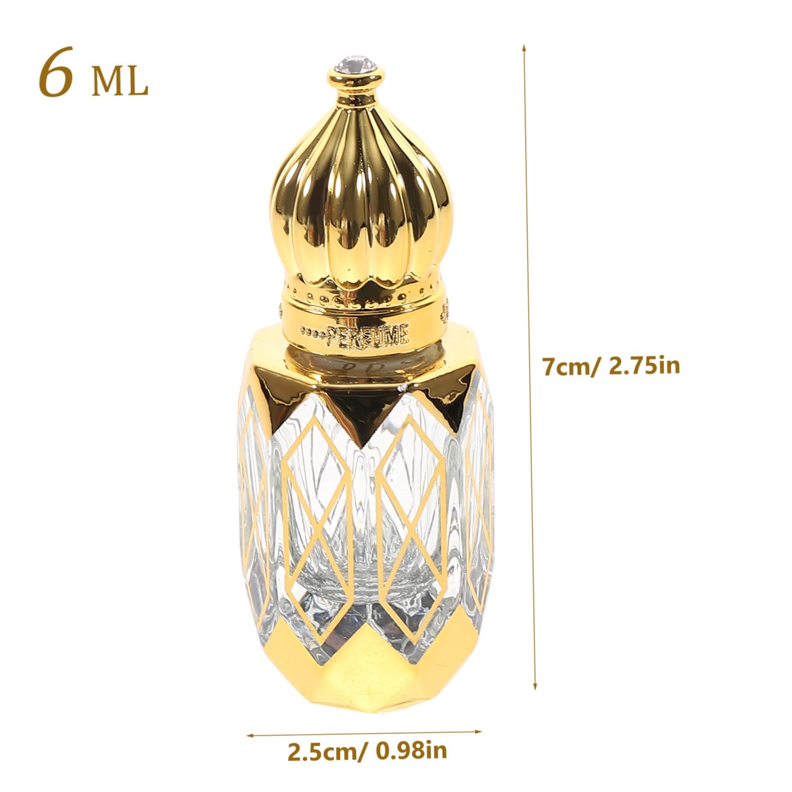 Alipis 4 Set Bottiglia Di Profumo Tascabile Refillable Perfume Bottles Essential Oil Flaconi Spray Per Oli Essenziali Bottiglie Contenitore Mini Bottiglia Da Viaggio Bicchiere 2 Pezzi * 4