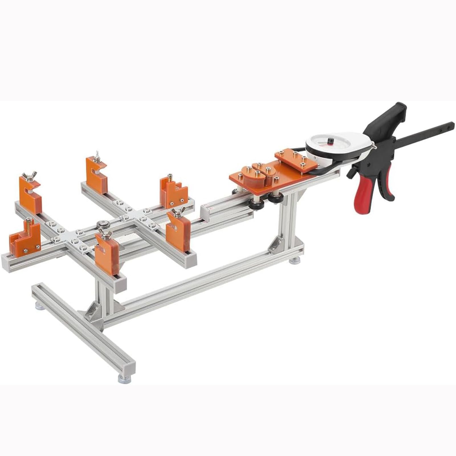 JXYQ Portable Tabletop Tennis Racquet Stringing Machine for Badminton, Squash & Tennis, Precision Tension Control with Easy Setup Accessories