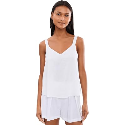 Eberjey Linen Blend V-Neck Cami