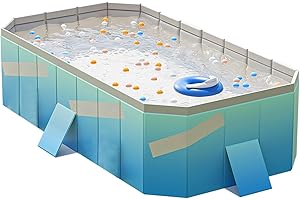 iPoolgo Foldable Inflatable Pool: A Refreshing Oasis for Adults and Kids