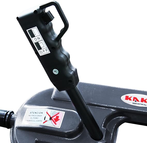 KAKA Industrial Benchtop Metal Cutting Band Saw 1000W, 40-88MPM Blade Speed, 0-45 Adjustable Table, 3.3x4.1 Cutting Capacity BS-85 for Metal/Wood/Plastic -110V