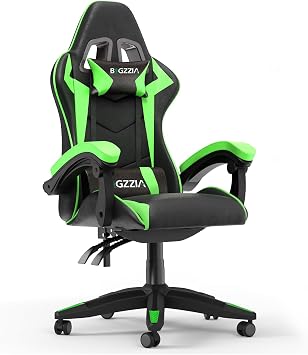 Racingreat Ergonomic Gaming Chair for AdultsBasics, Green