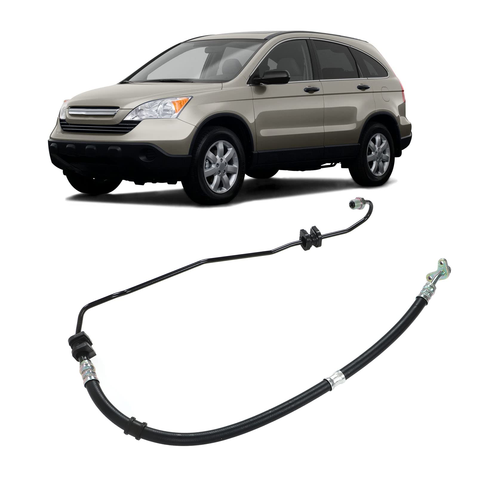 Tubo flessibile pressione servosterzo 53713 Swa A02 Sostituzione linea pompa sterzo in gomma Premium per modelli CRV 2.4L 2007 2008 2009 2010 2011