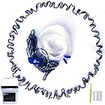 Drasry 3/8 Saltwater Fishing Cast Net for Bait Trap with Lead Heavy Sinkers Fish Throw Net. Size 3ft/4ft/5ft/6ft/7ft/8ft/9ft Radius Freshwater (Mono Cast Net, 3FT(90cm) Radius)