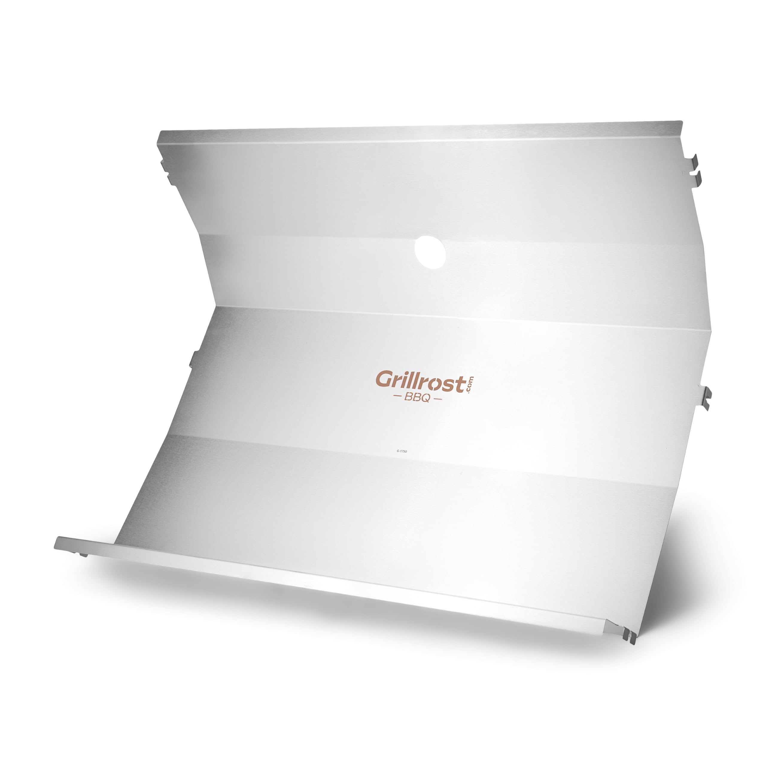 Grillrost.com Das Original Scudo Termico in Acciaio Inox/Doppia Parete - Adatto per Weber Spirit 300