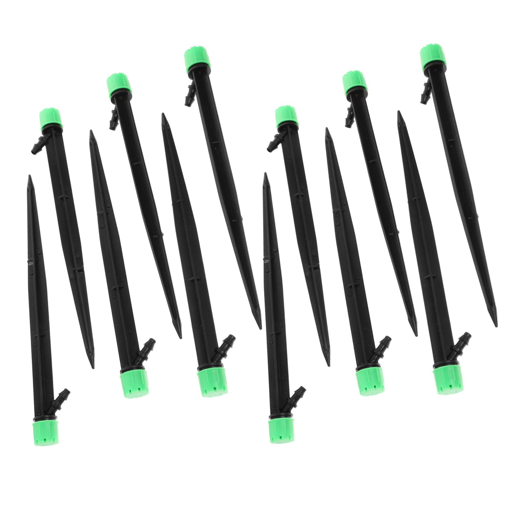 YARNOW 5 Set Di Ugelli Di Irrigazione Regolabili Irrigatori A Goccia Picchetti Per Irrigazione A Goccia Gocciolatori Per Uso A Bassa Pressione 50 Pezzi*5