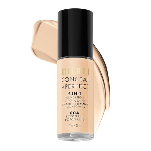 Milani C-M0-012-04 Concealer + Perfect 2-In-1 Foundation + Concealer - Porcelain