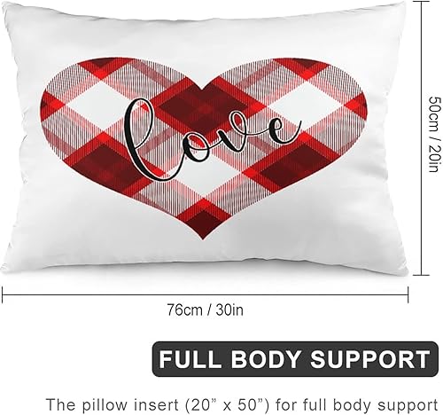 Miniatura 2 de Funda de almohada decorativa con cremallera oculta, suave, acogedora, rectangular, de dos lados impresos, para sofá, decoración del hogar, 20 x 30