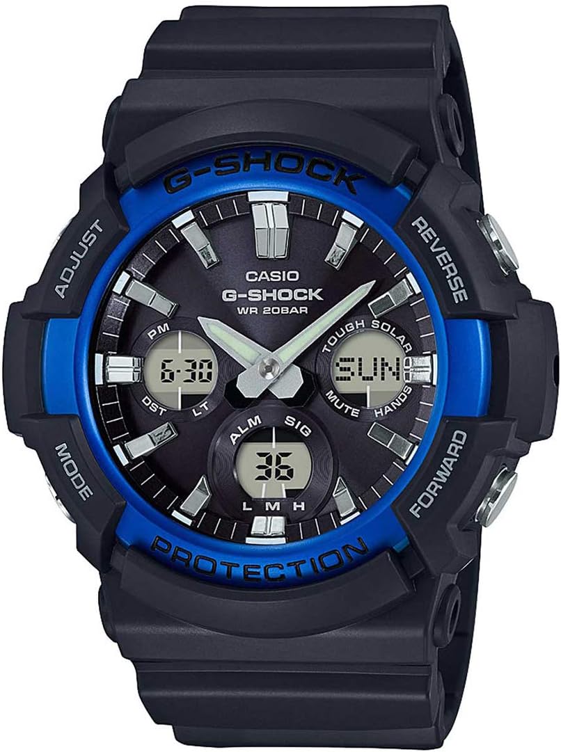 Casio GAS100B-1A2 G-Shock Standard Analog-Digital Tough Solar Men's Watch