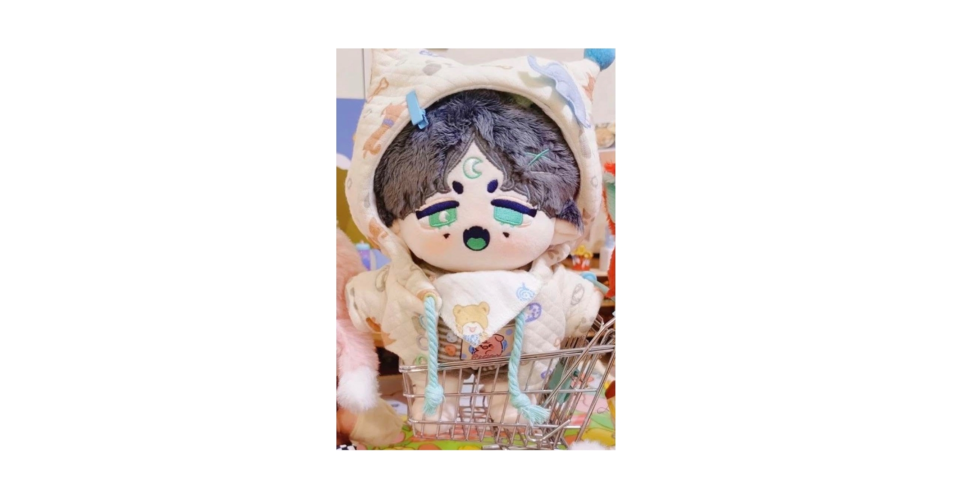 Amazon.co.jp: 着せ替え 無属性 ぬいぐるみ 棉花娃娃 20cm 本体