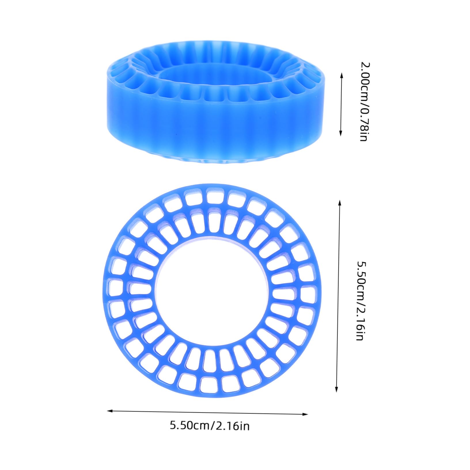 Toddmomy 4pcs Rc Car Tire Inserts Silicone Rubber Tire Support for 1/18 1/24 Scx24 Fcx24 Ax24
