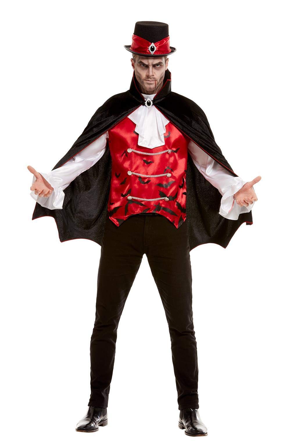 Smiffys Vampire Costume, Multi-Colour, Large, 51052L