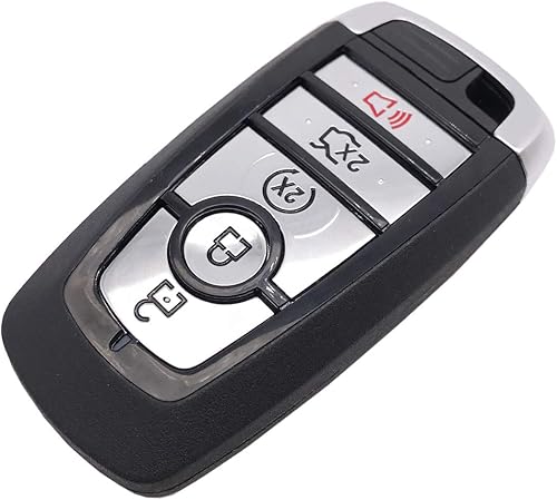 Miniatura 3 de 5 botones Smart Key Fob cubierta para Ford Fusion Edge Expedition Explorer F-150 F-250 F-350 F-450 F-550 entrada sin llave control remoto llavero de