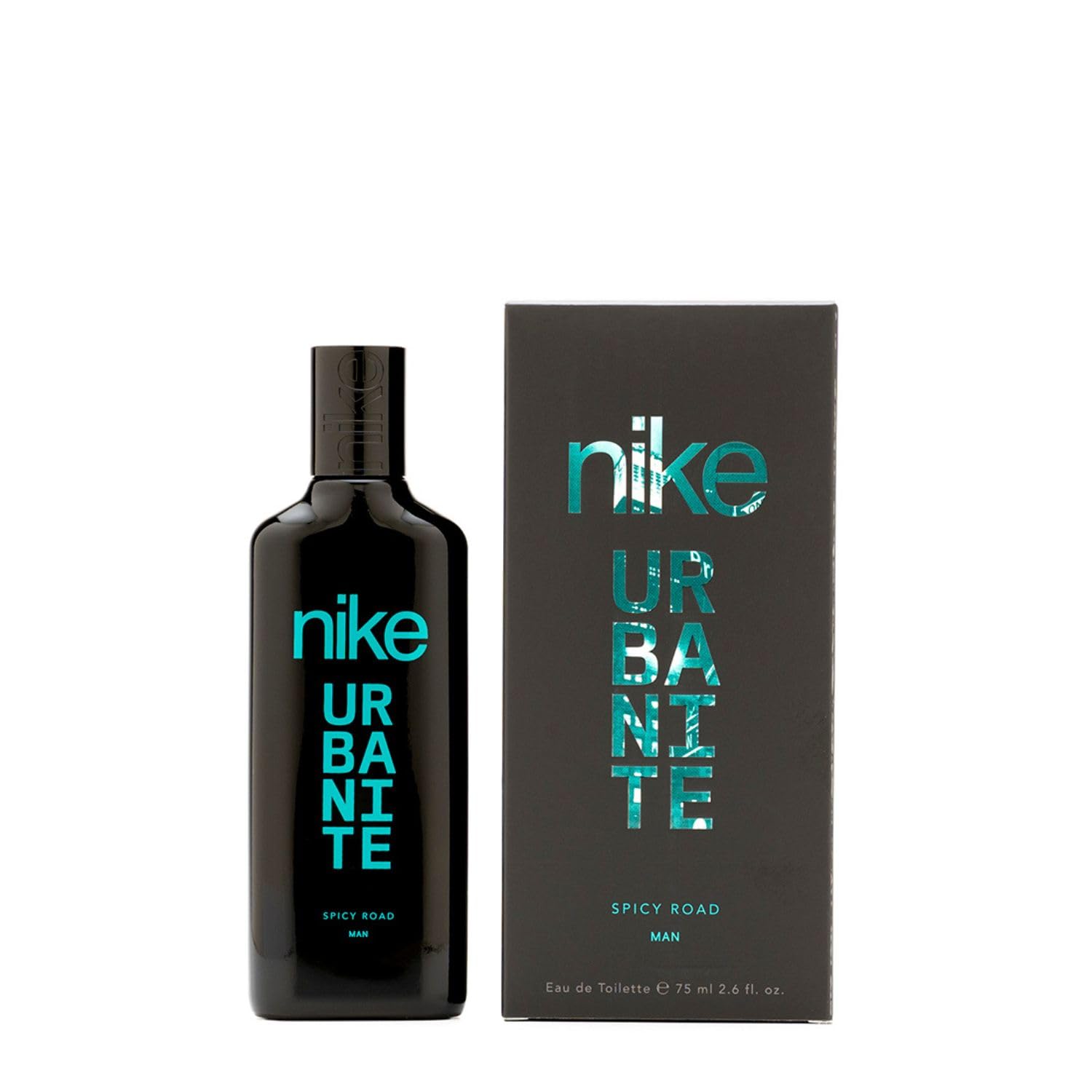 Nike Urbanite Spicy Road Eau de Toilette for Men – Bold & Woody Fragrance, Long-Lasting Freshness, 75ml