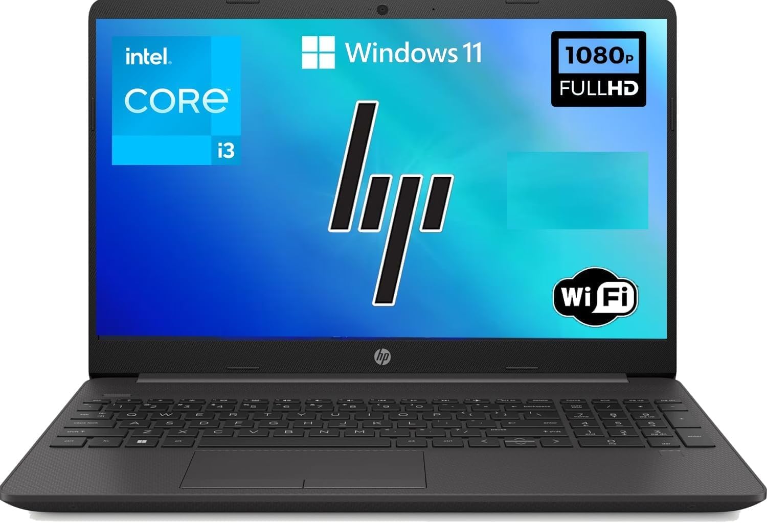 Ordinateur portable HP i3 250 G8 avec écran LED 15.6
