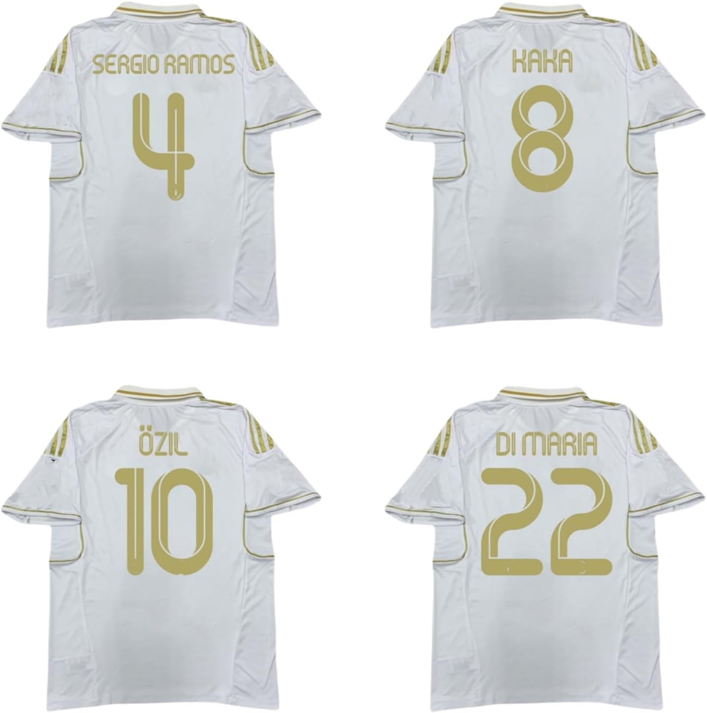 復古 11-12 レアル・マドリッド ホーム 4番 セルヒオ・ラモス 8