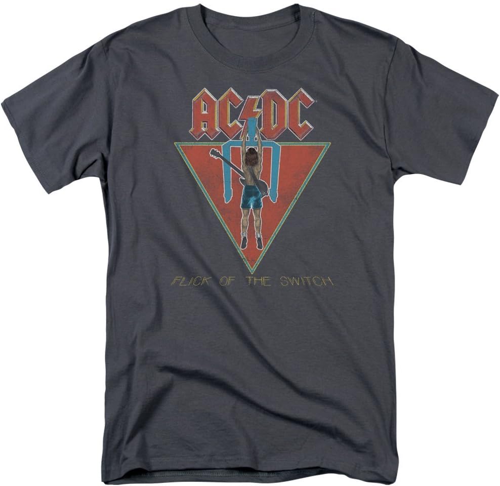 Amazon.com: AC/DC - Men's T-shirt Flick of the Switch : Clothing, Shoes ...