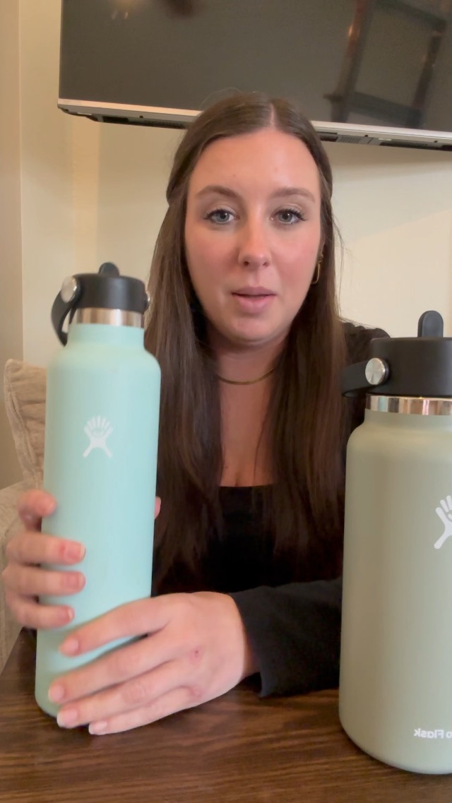 Watch Quick review | Hydroflask 24 oz vs. 32 oz on Amazon Live