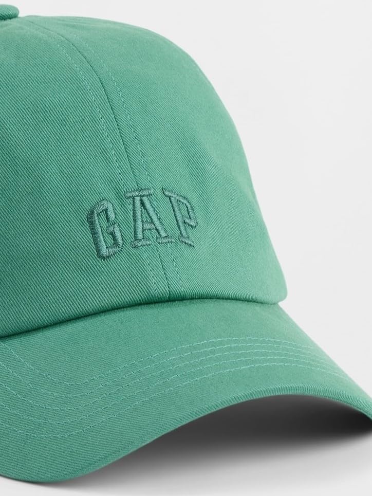 Image of Gap Men Solid Baseball Cap with Embroidered Logo