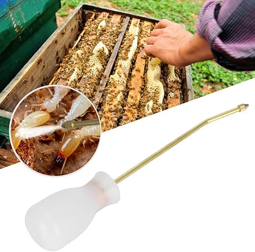 Miniatura 3 de Plumero de polvo, aplicador de polvo, rociador de jardín con tubo largo de cobre, plumero de bombilla para plantas de jardín para suministros de