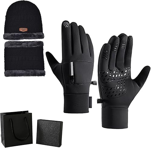 DENGWANG Arcticz - Guantes térmicos de alta calidad, guantes impermeables Arcticz 2024, guantes térmicos con dedos para pantalla táctil, para