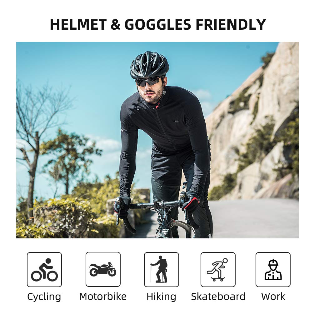 Shengxi 4 Stück Sport Bandana Cap Herren, Elastisch