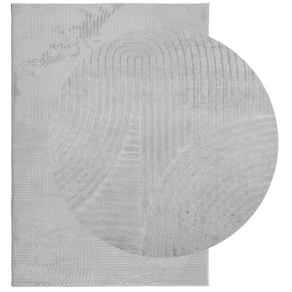 Tapis IZA Poils Courts Style scandinave Gris 120x170 cm,Maison & Jardin,Décorations,Tapis,3.9 kg-375452