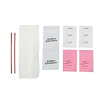 Vista 1 de WNA 611912 Kit de condimentos de café de 9 piezas, 12 x 12 pulgadas, servilleta de 1 capa (caja de 250)