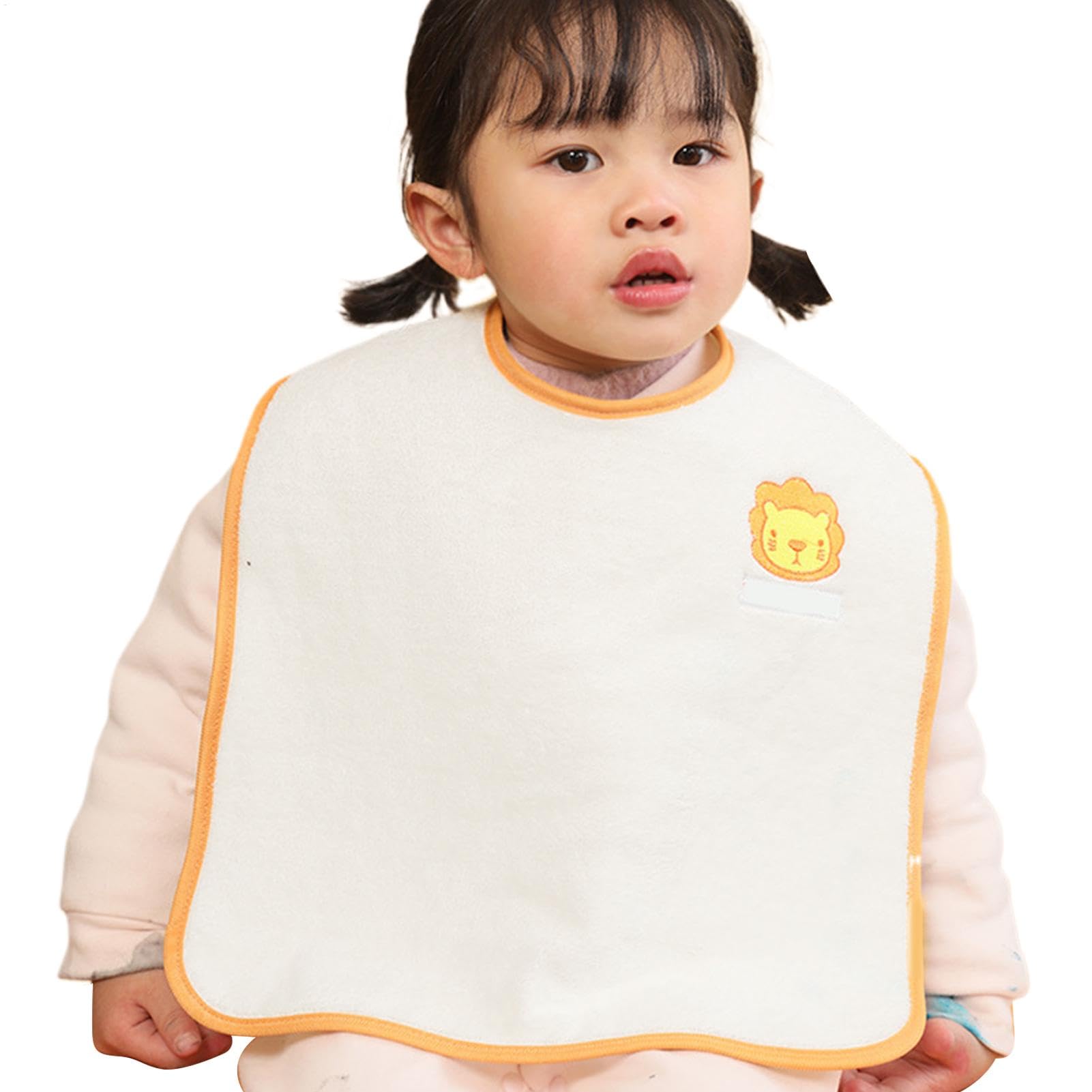 Kixolazr Feeding Bibs | Waterproof, Absorbent Baby Bibs for Boys & Girls, Face Washing Bibs, Toddler Drool Bibs