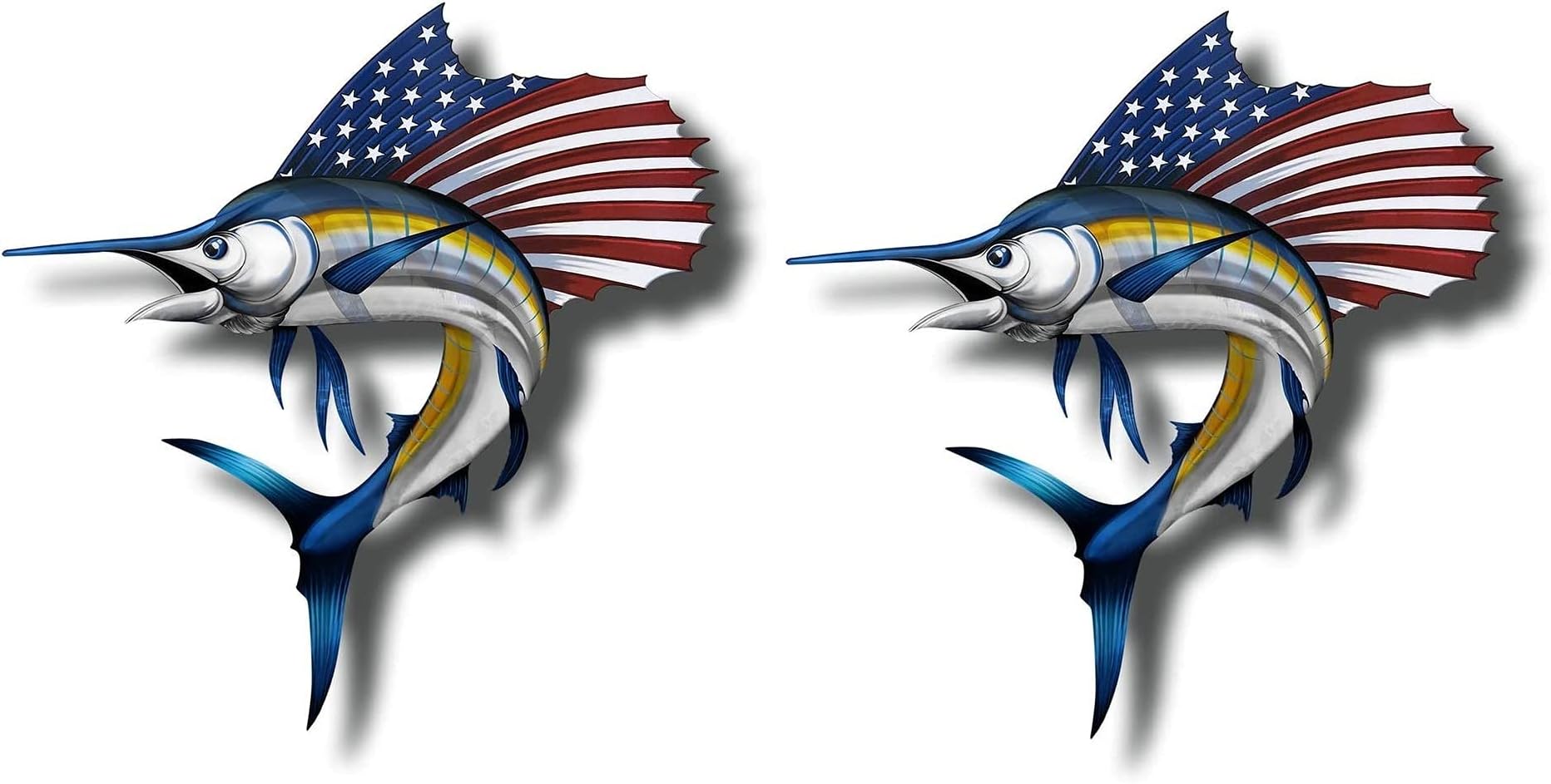 Sailfish Vinyl Sticker Decal Cars Trucks Vans Walls Laptop