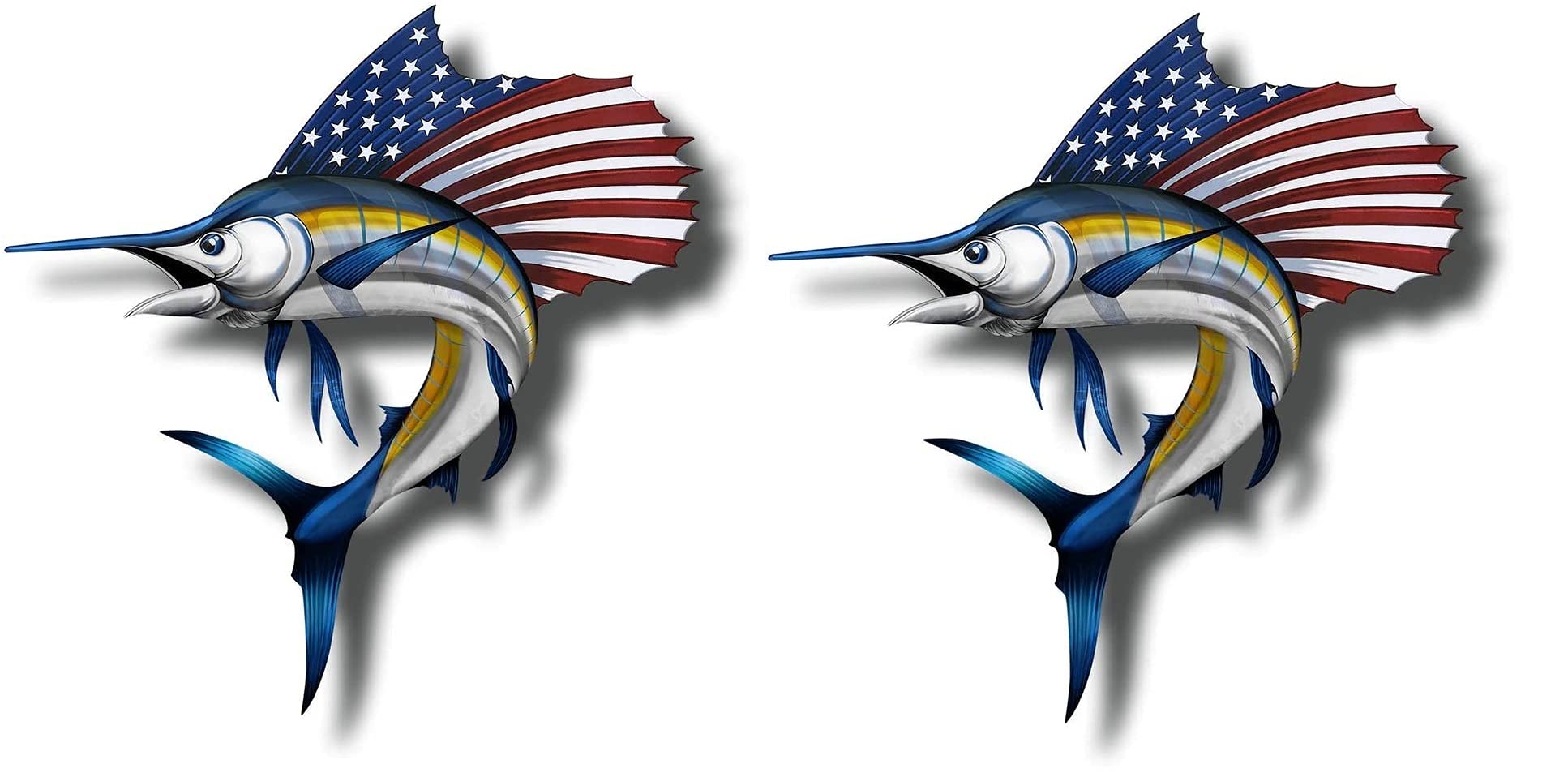 Sailfish Vinyl Sticker Decal Cars Trucks Vans Walls Laptop