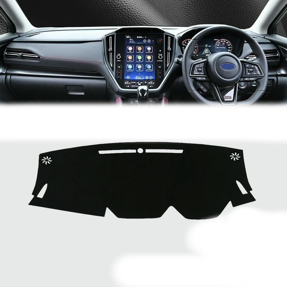 DdaiXQ Car Dashboard Mat For Subaru Crosstrek 2024-2026, Anti Slip Anti Glare Dustproof Dashboard Cover Pad Protector Dash Cover Sunshade Dashmat