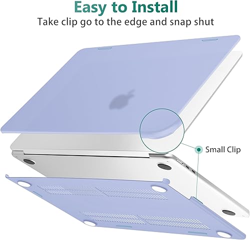Miniatura 5 de May Chen Compatible con MacBook Air de 13.6 pulgadas modelo A2681, carcasa rígida de plástico para MacBook Air de 13 pulgadas, chip Apple M2 con