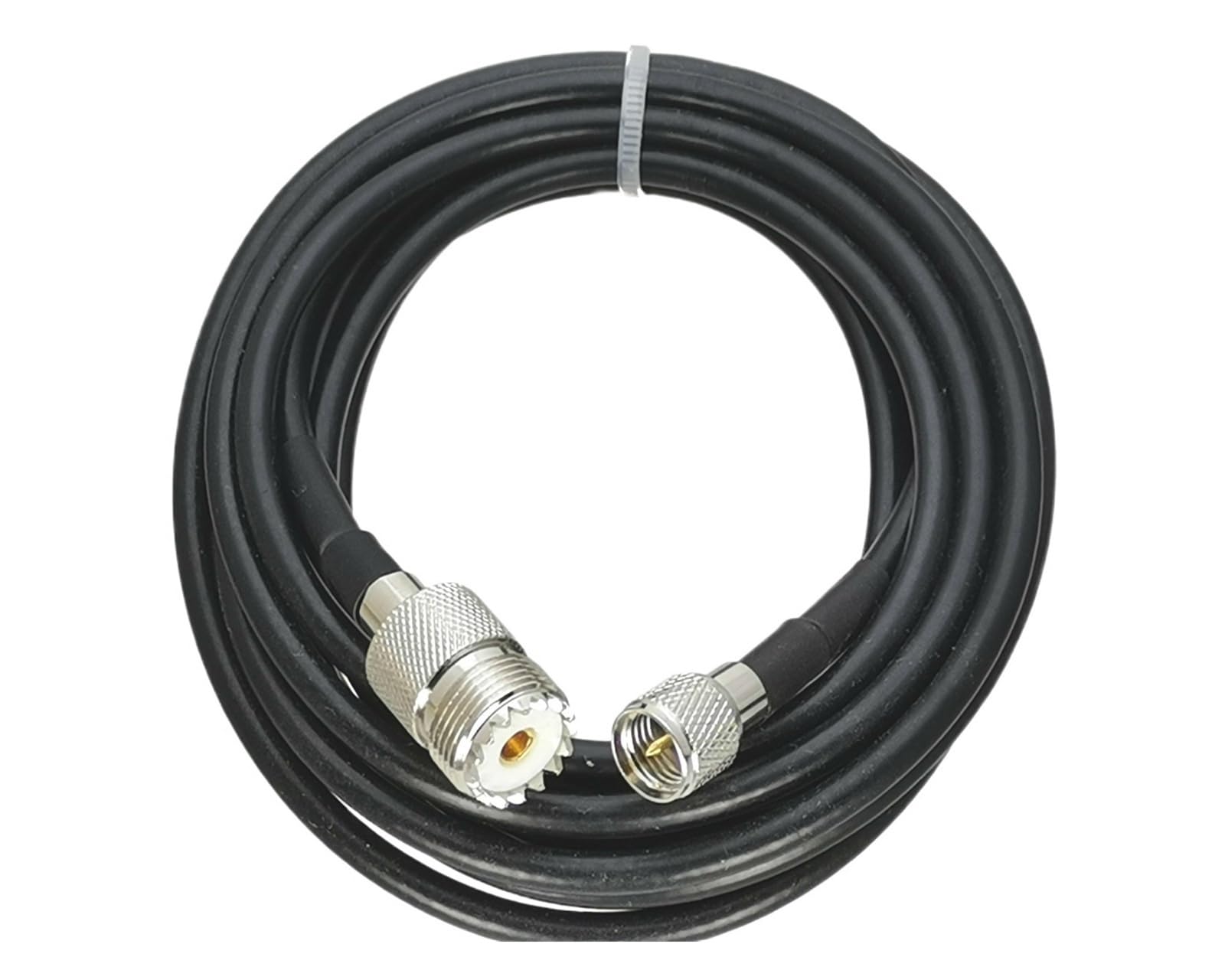 1 Pz RG58 Mini UHF Spina Maschio A SO239 Femmina Martinetti Connettore RF Coassiale Jumper Cavo A Treccia for Radio Antenna 6 pollici ~ 50 M(40M)
