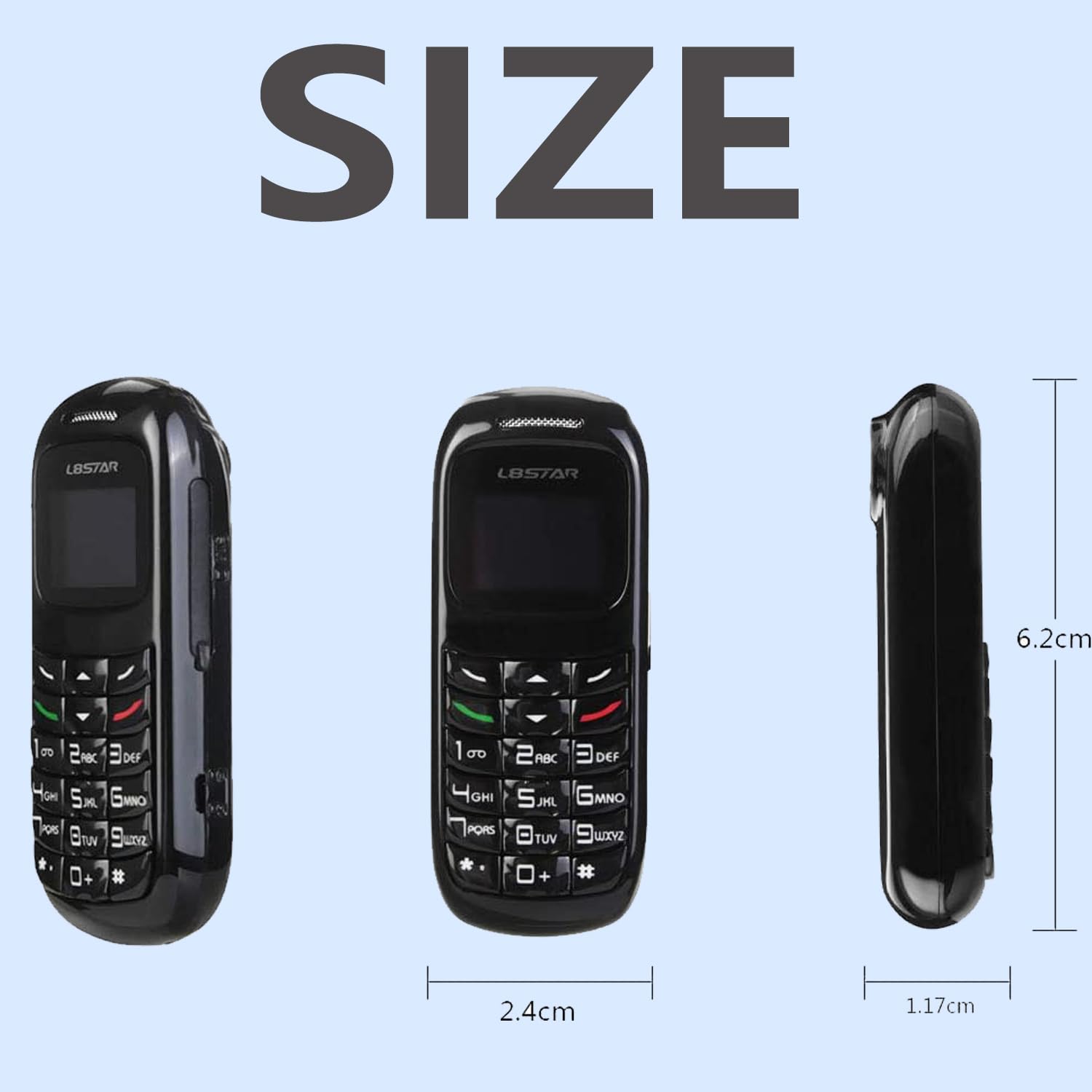Amazon | Longben Tiny Mini Mobile Smartphone L8Star BM70 最小の