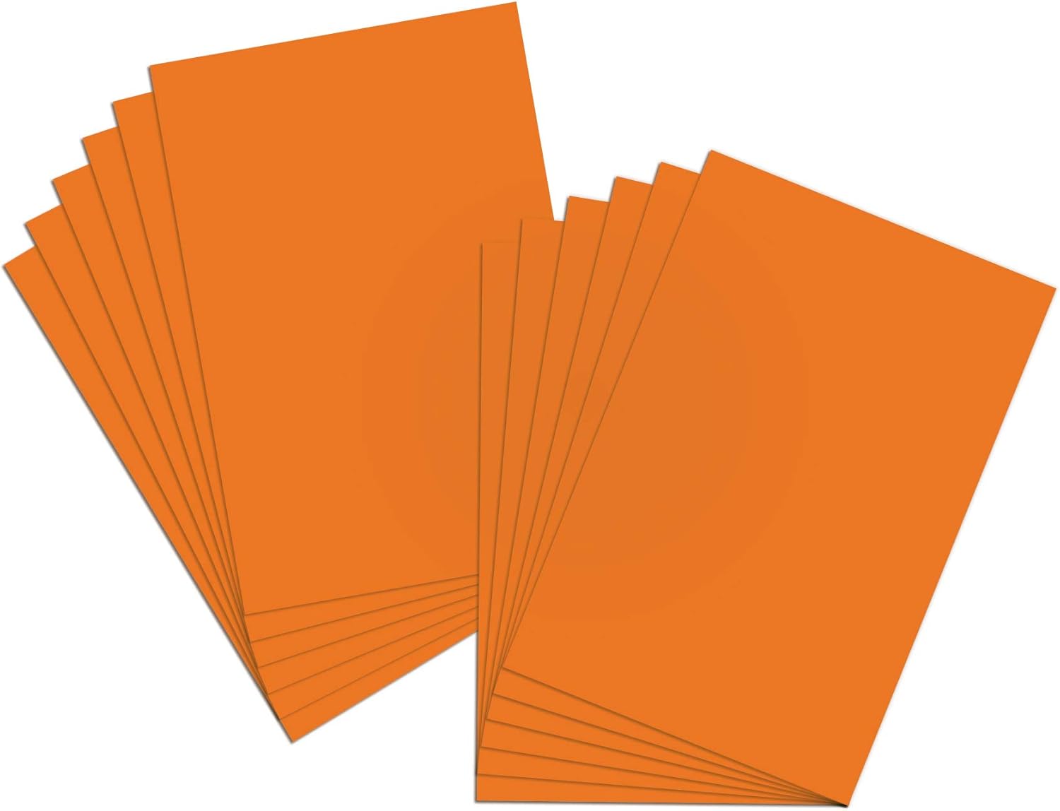 BAZIC Products Poster Board Fluorescent Orange 22" x 28" 25 Sheets