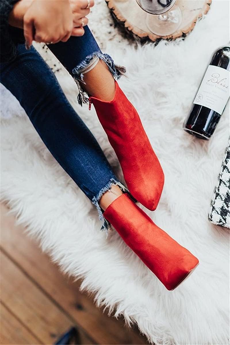 Womens Pointed Toe Heels Ankle Booties Kitten Stiletto Bowtie Strappy Fall Dress Boots Shoes - Image 2