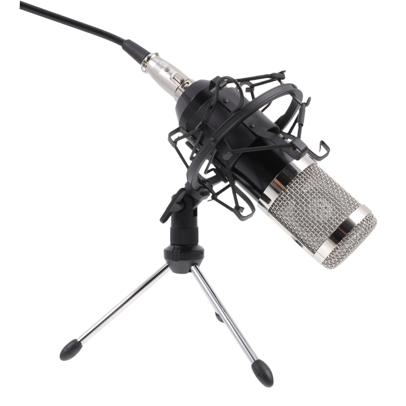 Microphone à condensateur filaire pour diffusion directe et chant chez soi - 8