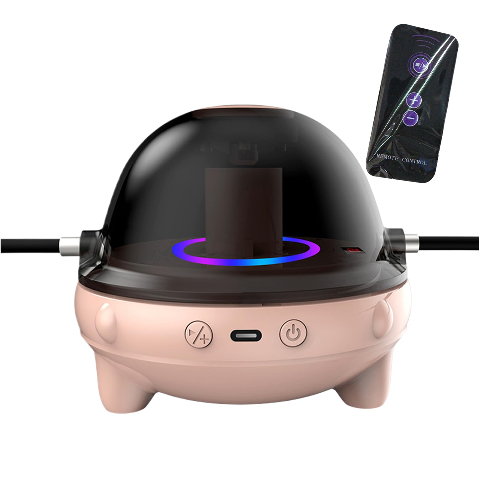 Machine à sauter automatique à corde, compteur de musique pour fitness – Machine à sauter à corde télécommandée avec 10 vitesses réglables pour l'entraînement, le yoga, le fitness