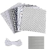 GEEIGNET FÜR HEIMWERKER: Jeder Stoff misst ca.25x25cm /50 x 50 cm, geeignet für bestimmte Formen und Größen, geeignet für Ihre verschiedenen Handwerksprojekte wie die Herstellung von Taschen, kleinen Geldbörsen, Aufbewahrungstaschen, Kissen, Näharbeiten und Geschenkverpackungen , Wanddekorationen und andere zarte Ornamente, die Ihrer Fantasie und Kreativität freien Lauf lassen