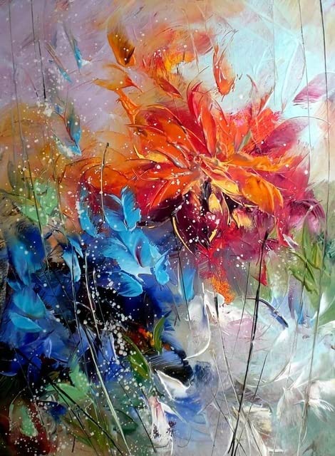 Amazon.co.jp: 数字で描く 番号でペイント デジタル絵画 デジタル抽象